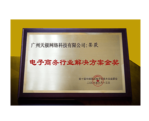 行业解决方案金奖